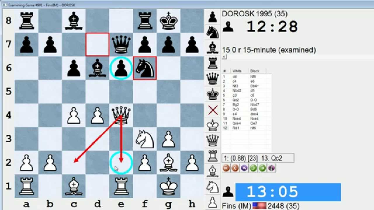 Standard Chess #182: IM Bartholomew vs. DOROSK (Bogo-Indian Defense)