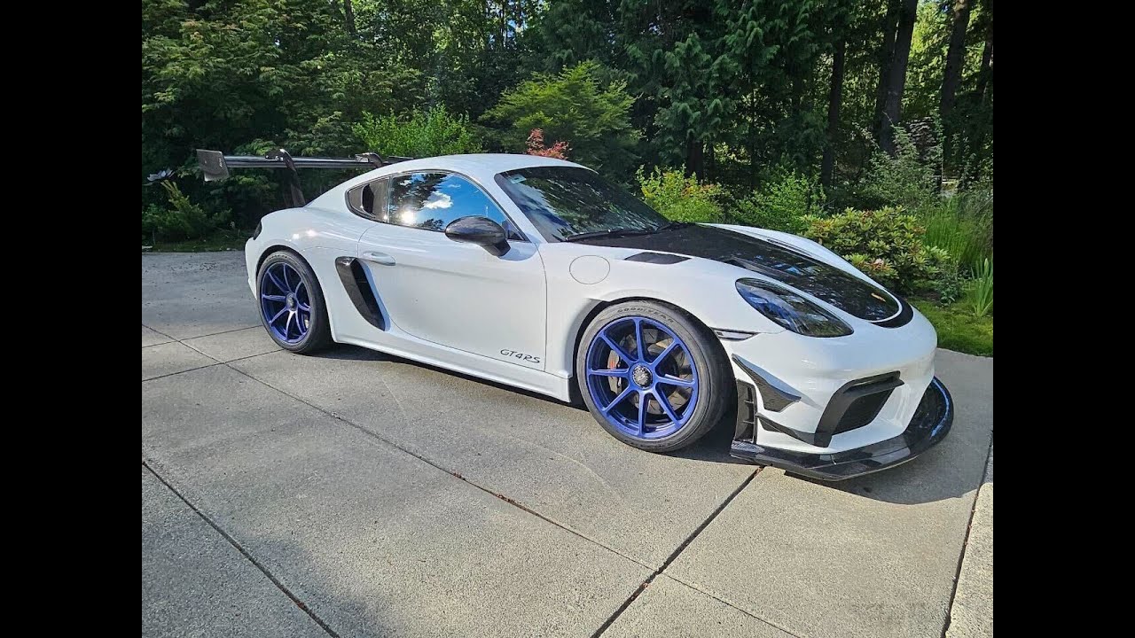 Quickest N/A Porsche lap at Pacific Raceways - 1:22.621 - Porsche 718 GT4RS (Dundon Spec)