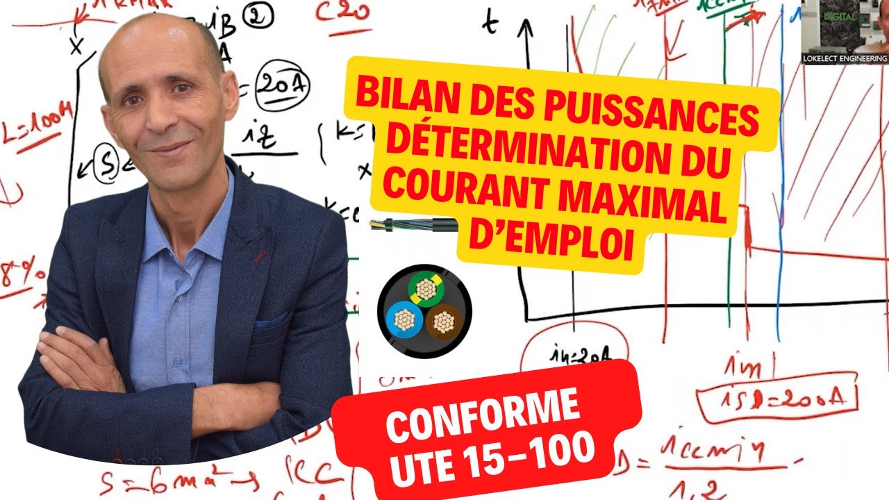 Bilan des puissances: Comment d&eacute;terminer le courant admissible maximal dans un circuit &eacute;lectrique