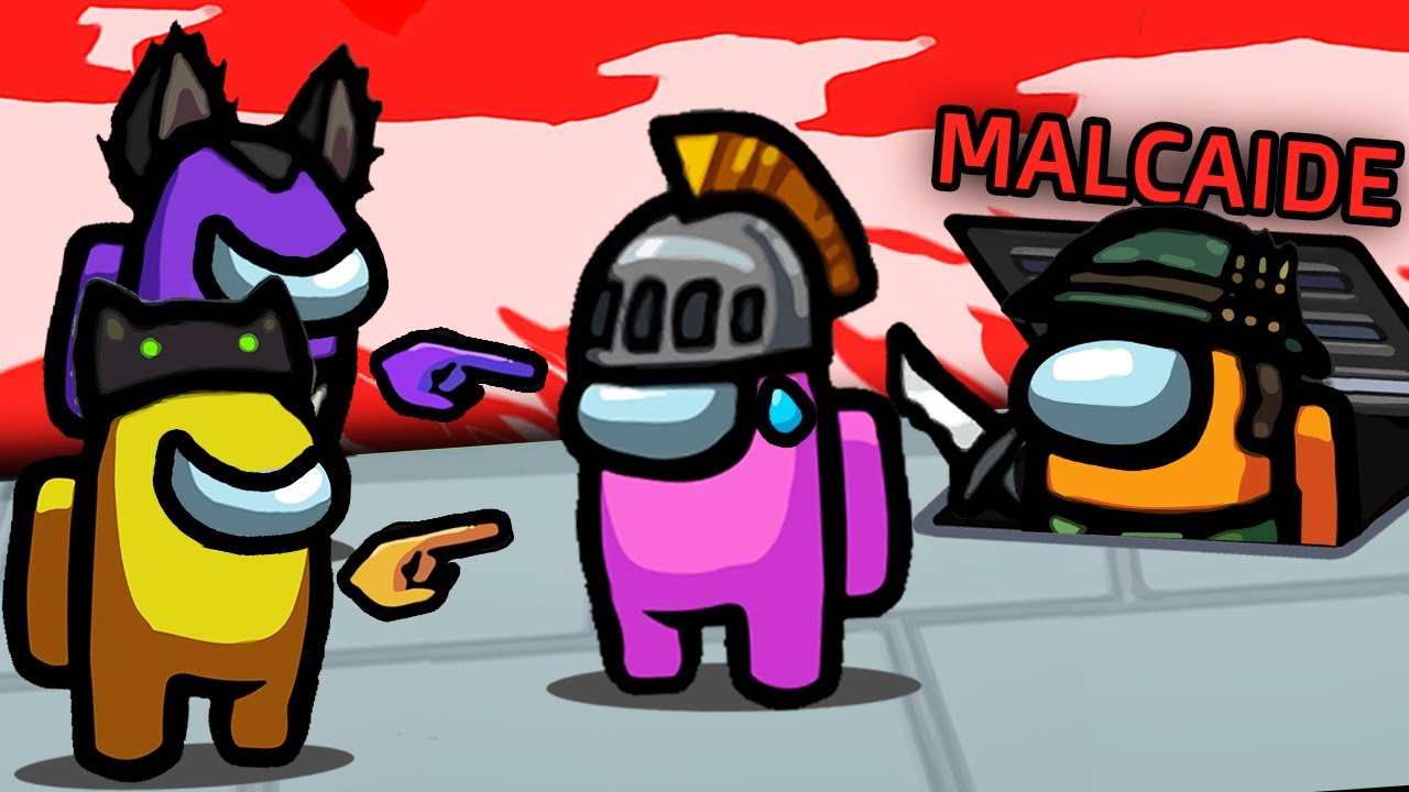 ¡VEGETTA HACE DE TERCER IMPOSTOR, FINAL ÉPICO! | Malcaide Among Us