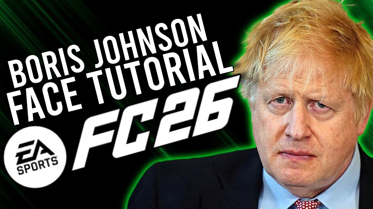 EA FC 26 | BORIS JOHNSON | Pro Clubs & Career Mode Face Creation