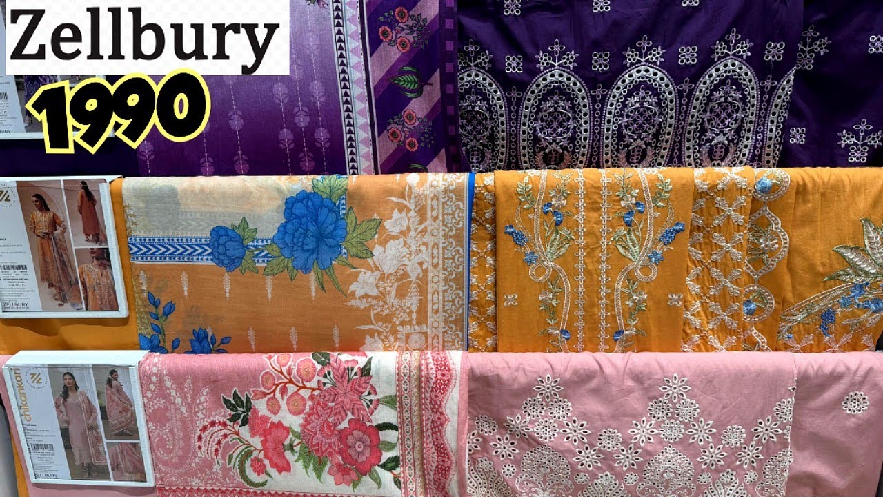 Zellbury New Collection 2026💕Zellbury Unstitched💕Zellbury kids💕Zellbury Sale