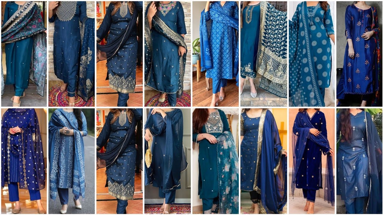 New Collection of Blue💙 Palazzo Suit Designs | Fashionable & Elegant 2026