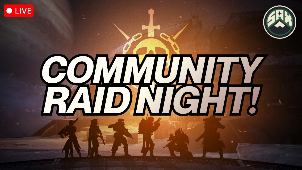 🔴 Deep Stone Crypt Raid Night feat. Members of My Community Discord! 😄🚀