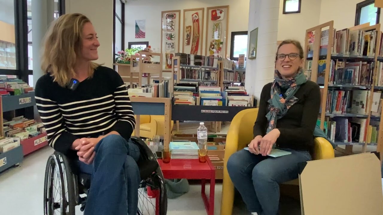 Rencontre Charlotte FAIRBANK & Claire MOREL FATIO à la Médiathèque de l'hôpital Robert-Debré