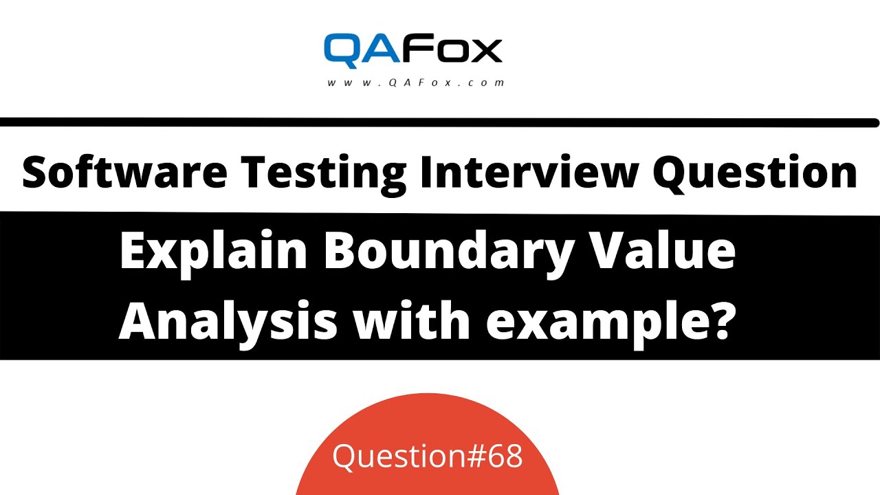 Explain Boundary Value Analysis with example? (Software Testing Interview Question #68)