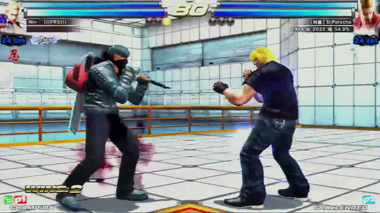 Tekken Tag 2 Unlimited Nin (Steve/Jaycee) vs D. Porsche (Paul/Baek)