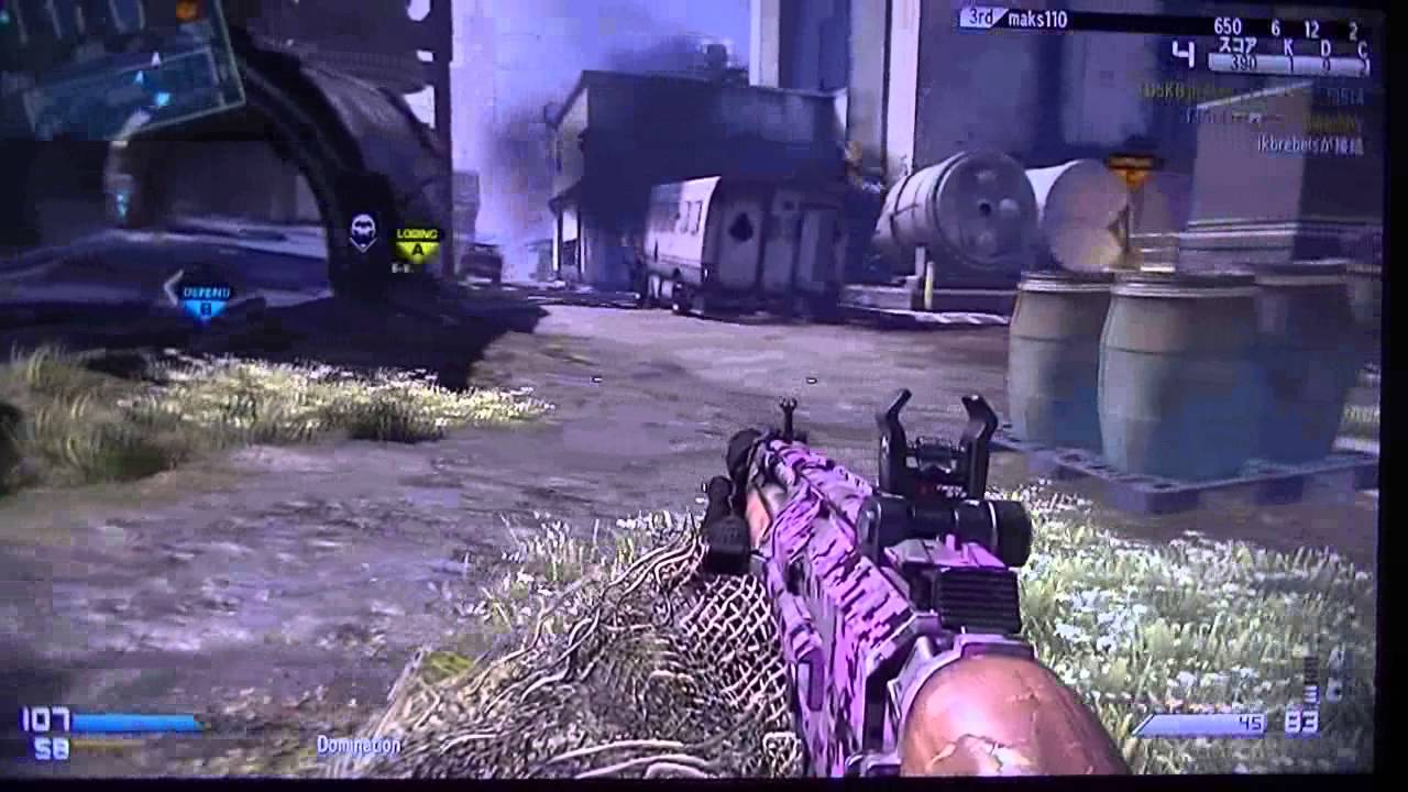 COD:Ghosts Call of Duty Ghots Multiplayer DLC MAP Domination CODゴースト DLC新マップ ドミネーション動画 HD #29