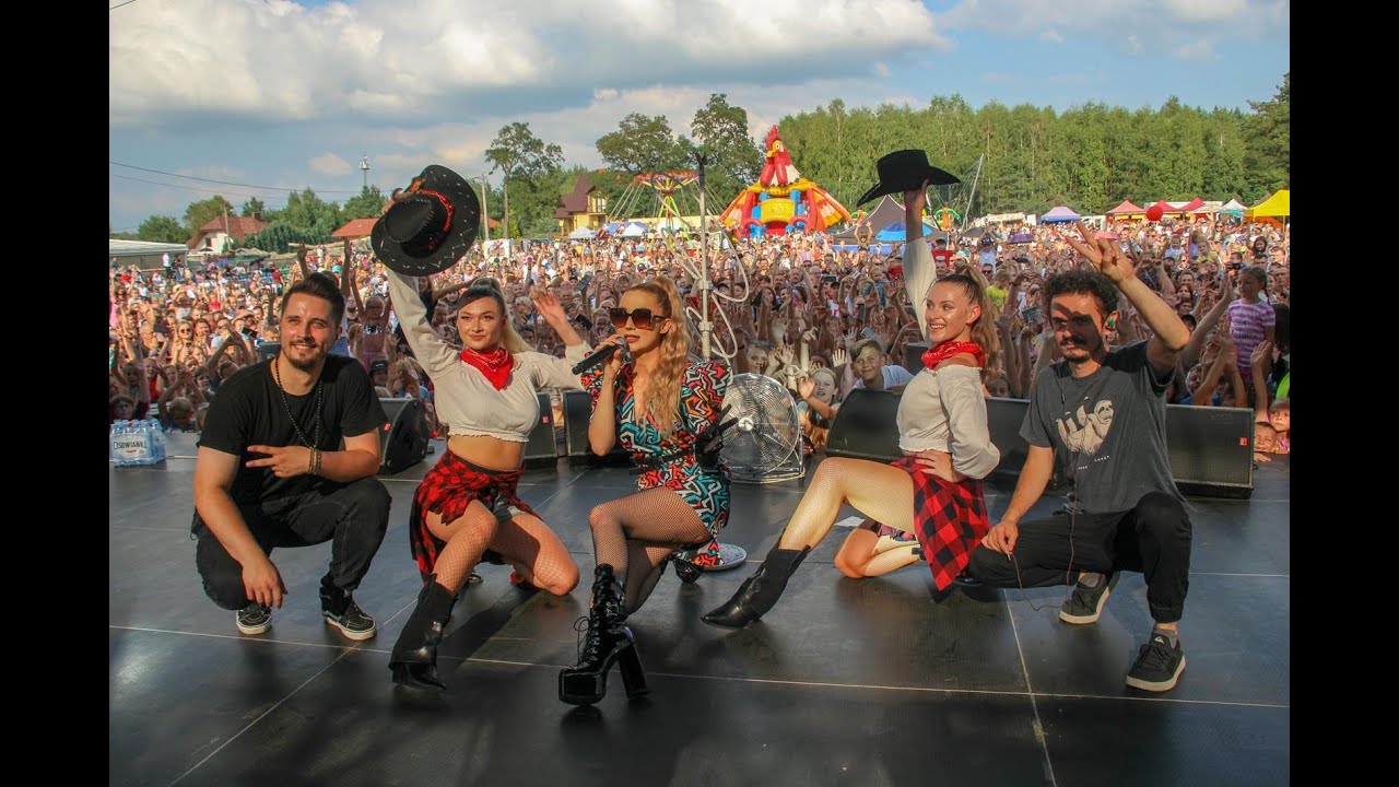 Dożynki Powiatowo-Gminne Gielniów - występ Cleo