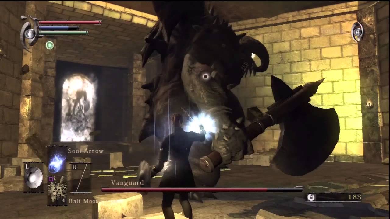 Beating the Boss of Demon's Souls' Tutorial