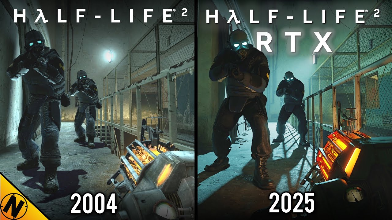 Half-Life 2 RTX против Half-Life 2 Original | Прямое сравнение