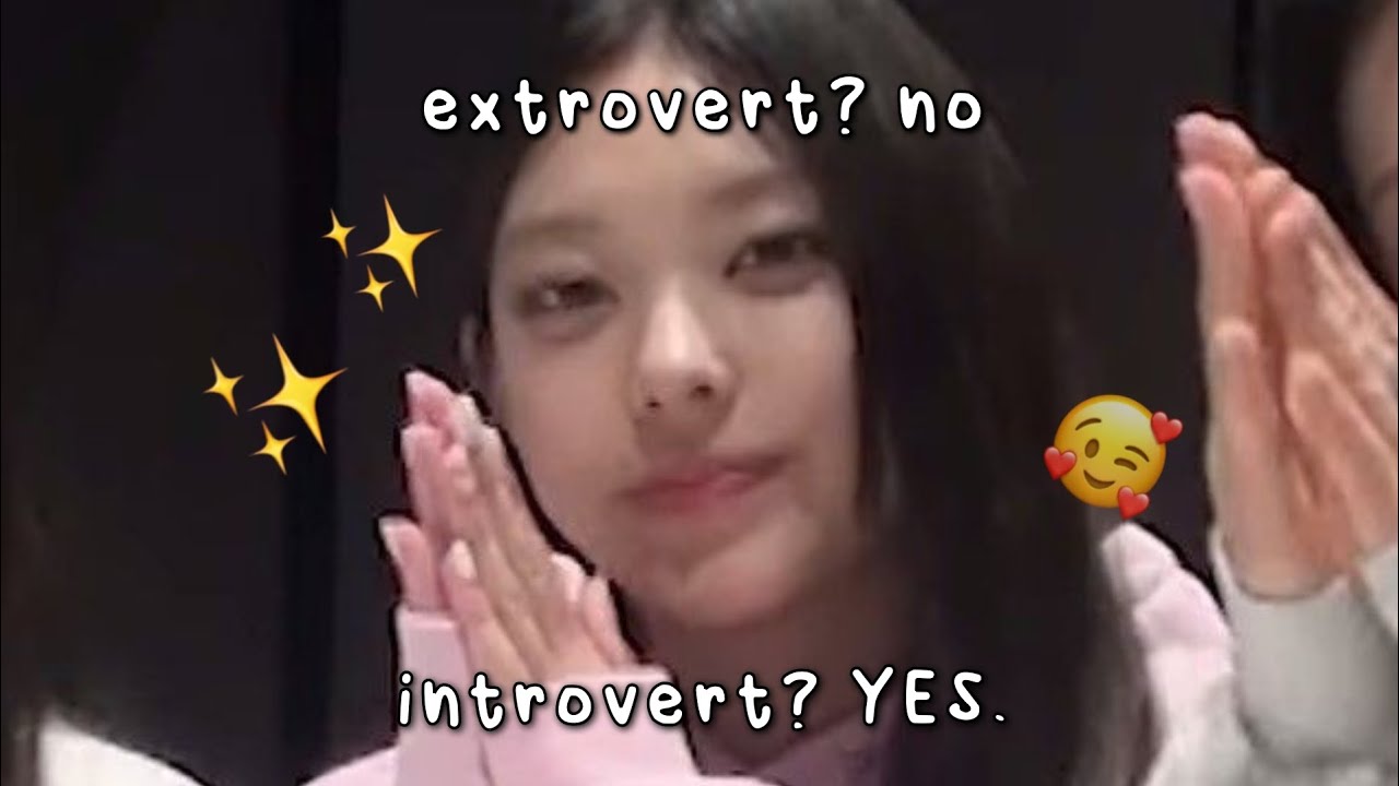 when Newjeans Haerin being introvert quite..