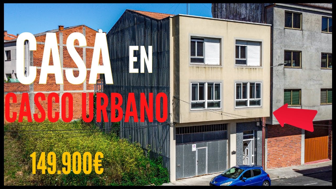 Vendida .&iexcl;&iexcl;ESPACIOSA CASA con TERRAZA  en PLENO CASCO URBANO de Carballo(A Coru&ntilde;a-Galicia)!!