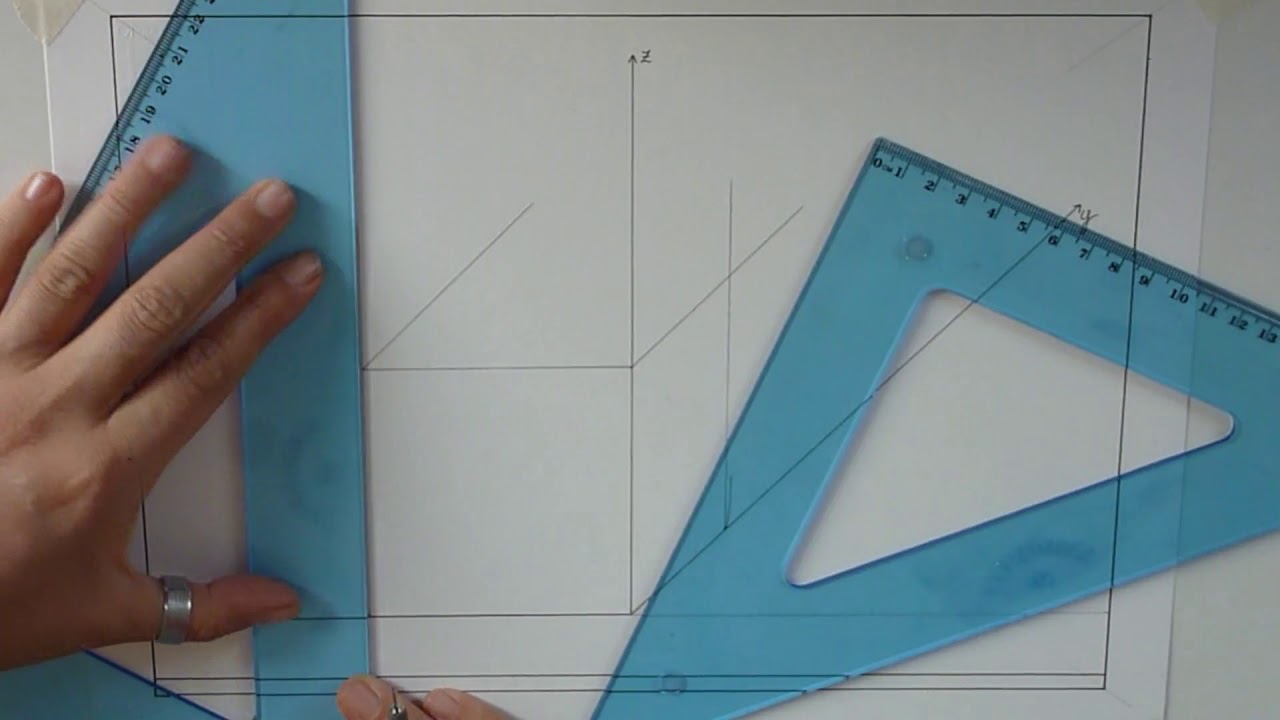 CUBO assonometria cavaliera