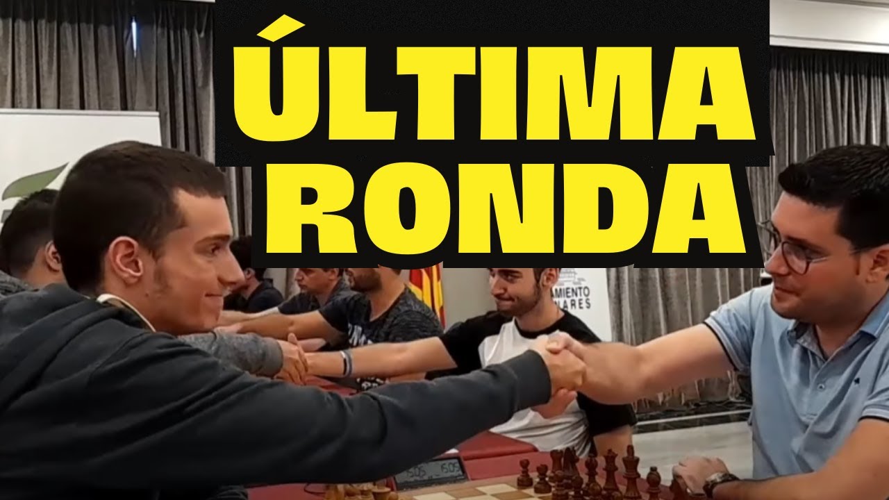 Me la juego en la última ronda!! 🤝 Campeonato de España Rápidas Ajedrez R9 - GMSPIDERIBARRA