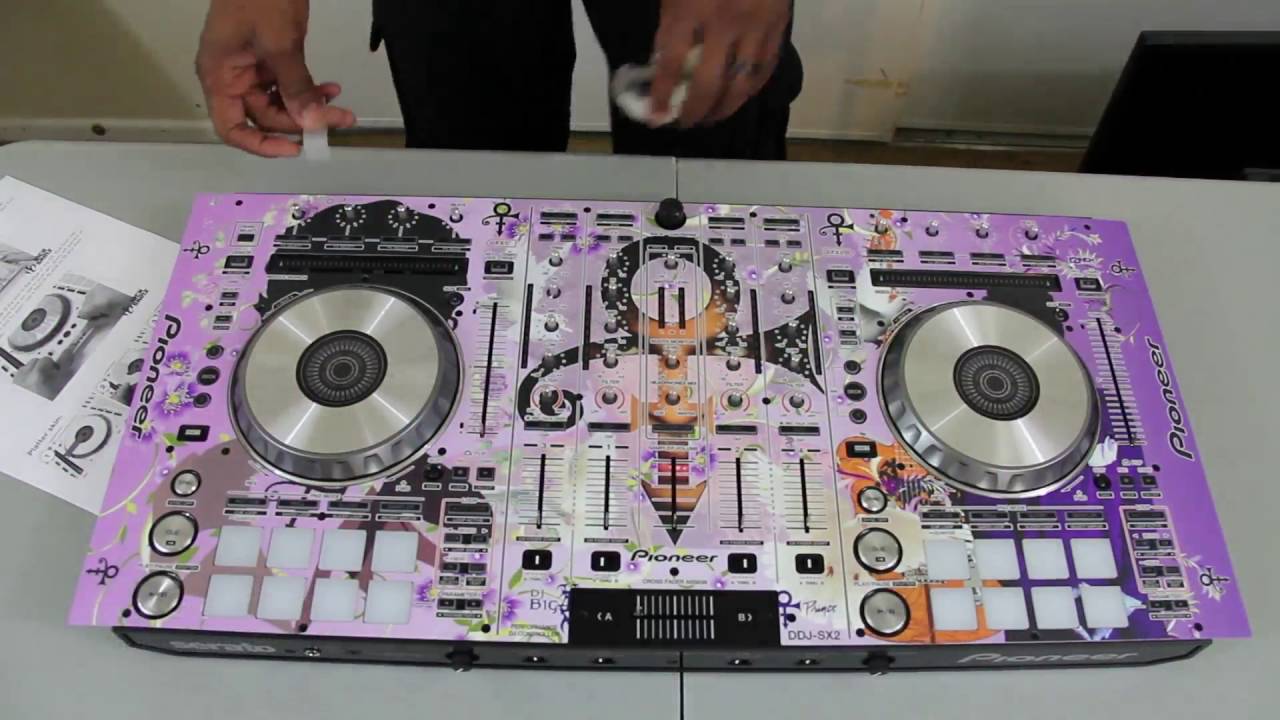 Prince 12inch Skinz on Pioneer DDJ SX2