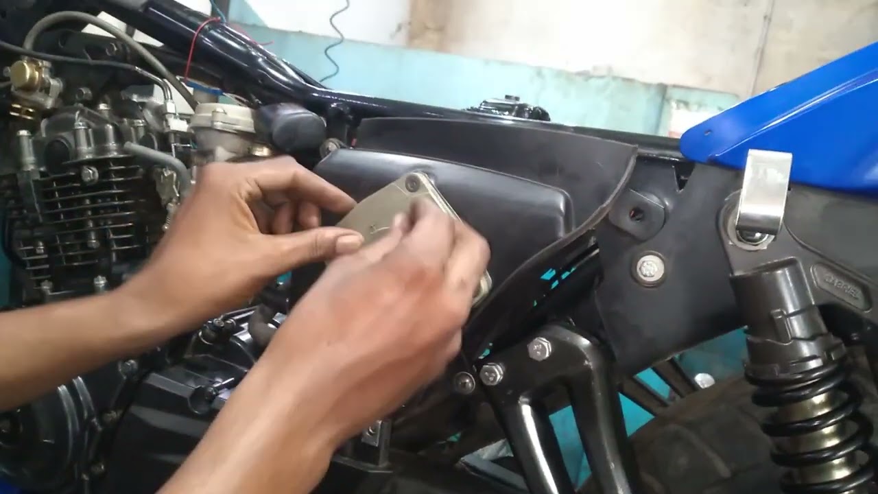 Apache rtr 160 Air filter change || RTR air filter install || RTR air filter setting || Air filter