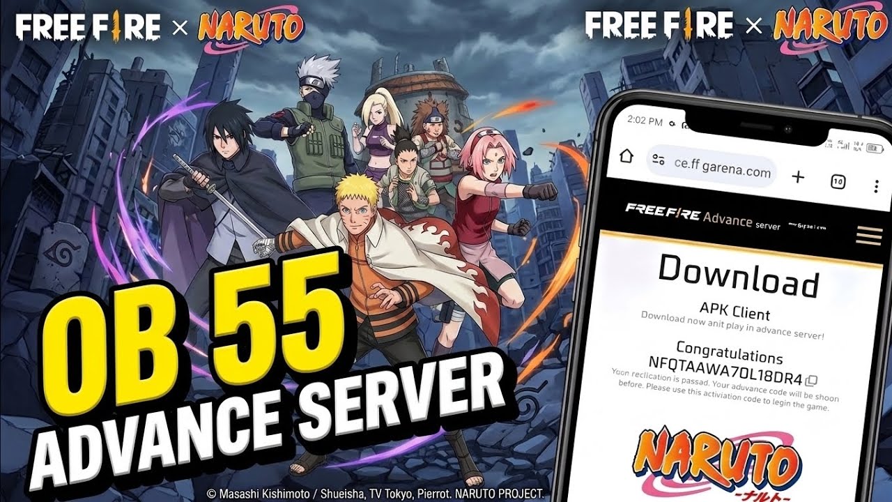 How to Download New OB55 Update Advance Server | Free Fire Advance Server Download Button Not Sho...
