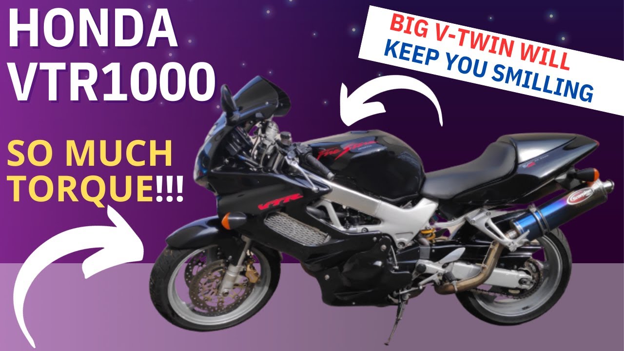 Honda VTR1000 Firestorm — лучший бюджетный V-образный двухцилиндровый двигатель на планете! 1200 ...