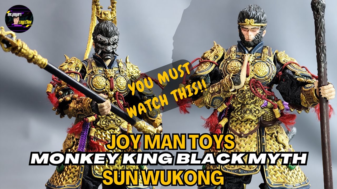 WATCH THIS!! Joy Man Toys Wukong Monkey King Black Myth Wukong