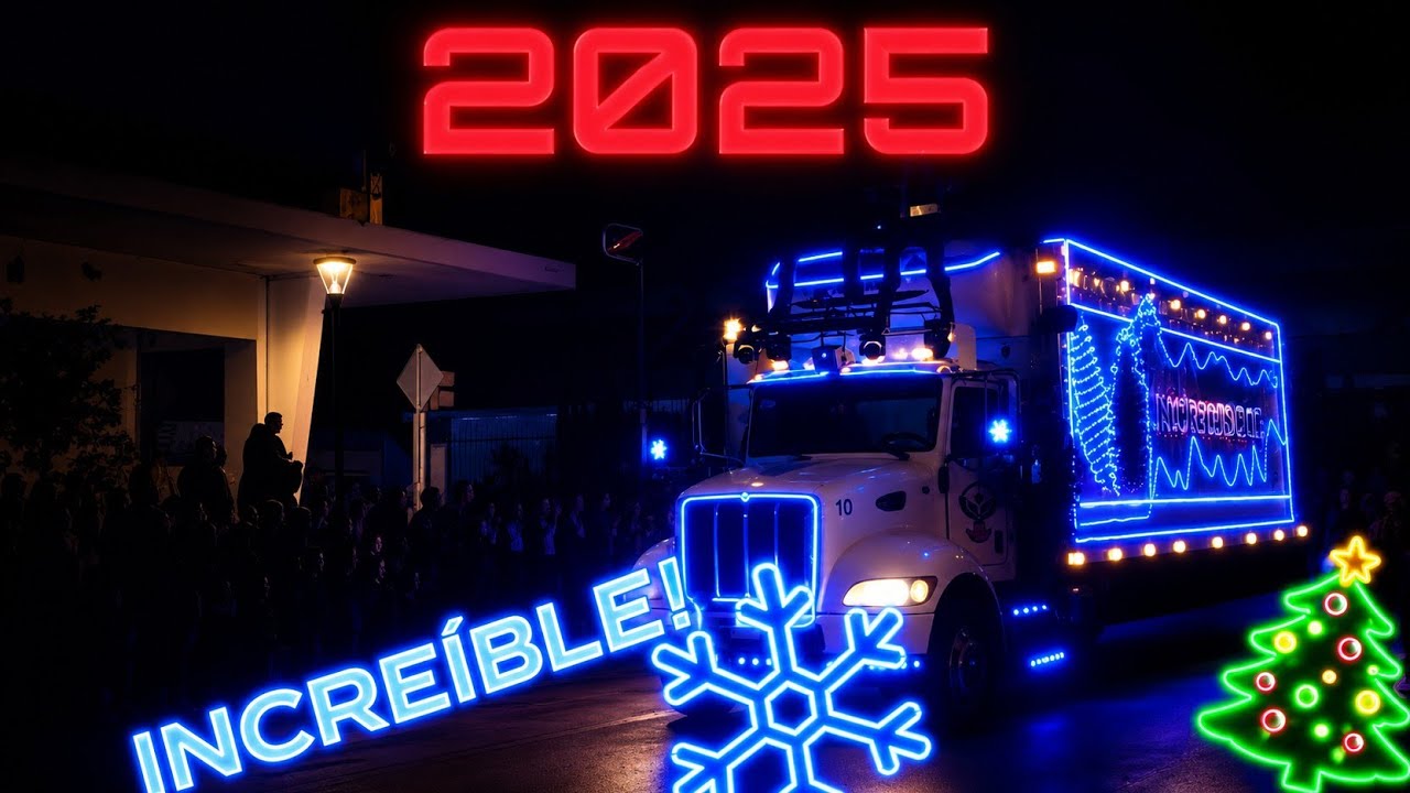 Desfile navideño en Zamora Michoacán 2025