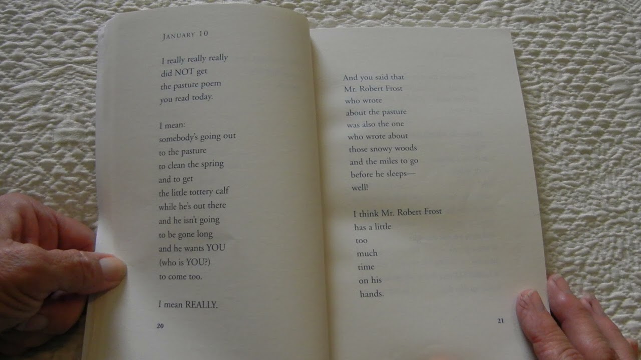 Love That Dog:  beginning to January 31