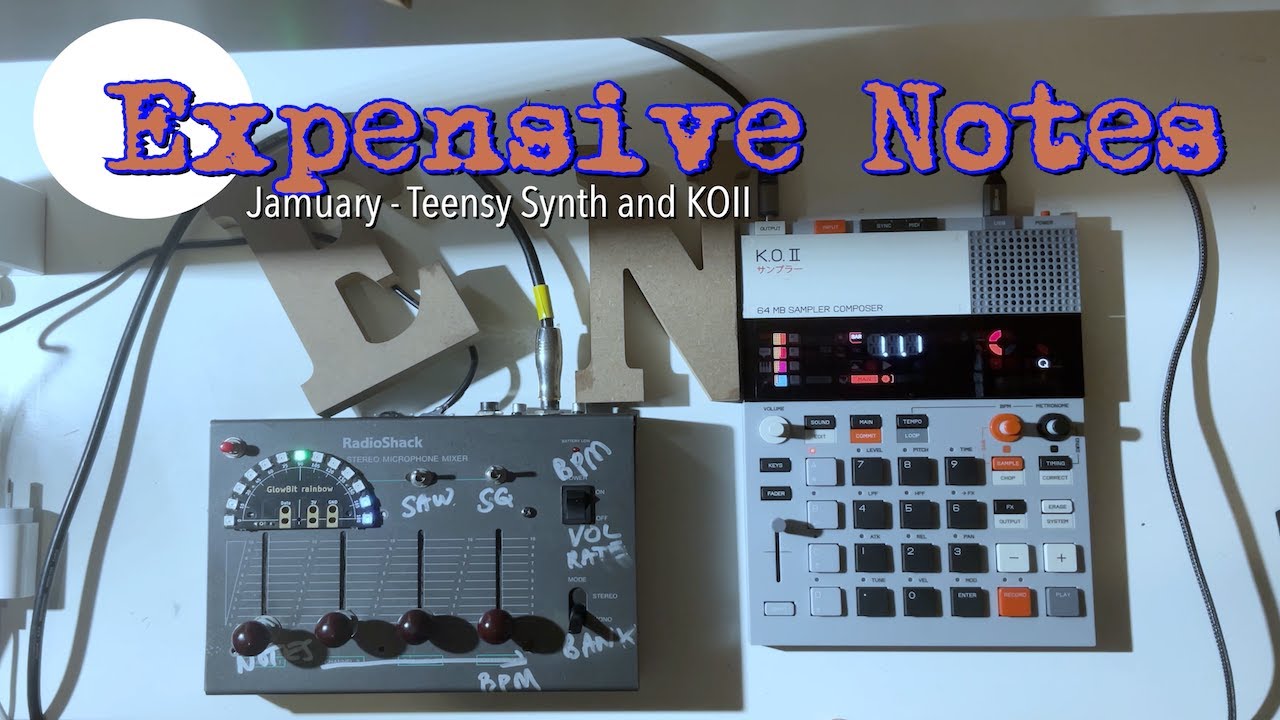 Jamuary 2026 - Bespoke Teensy synth and KOII