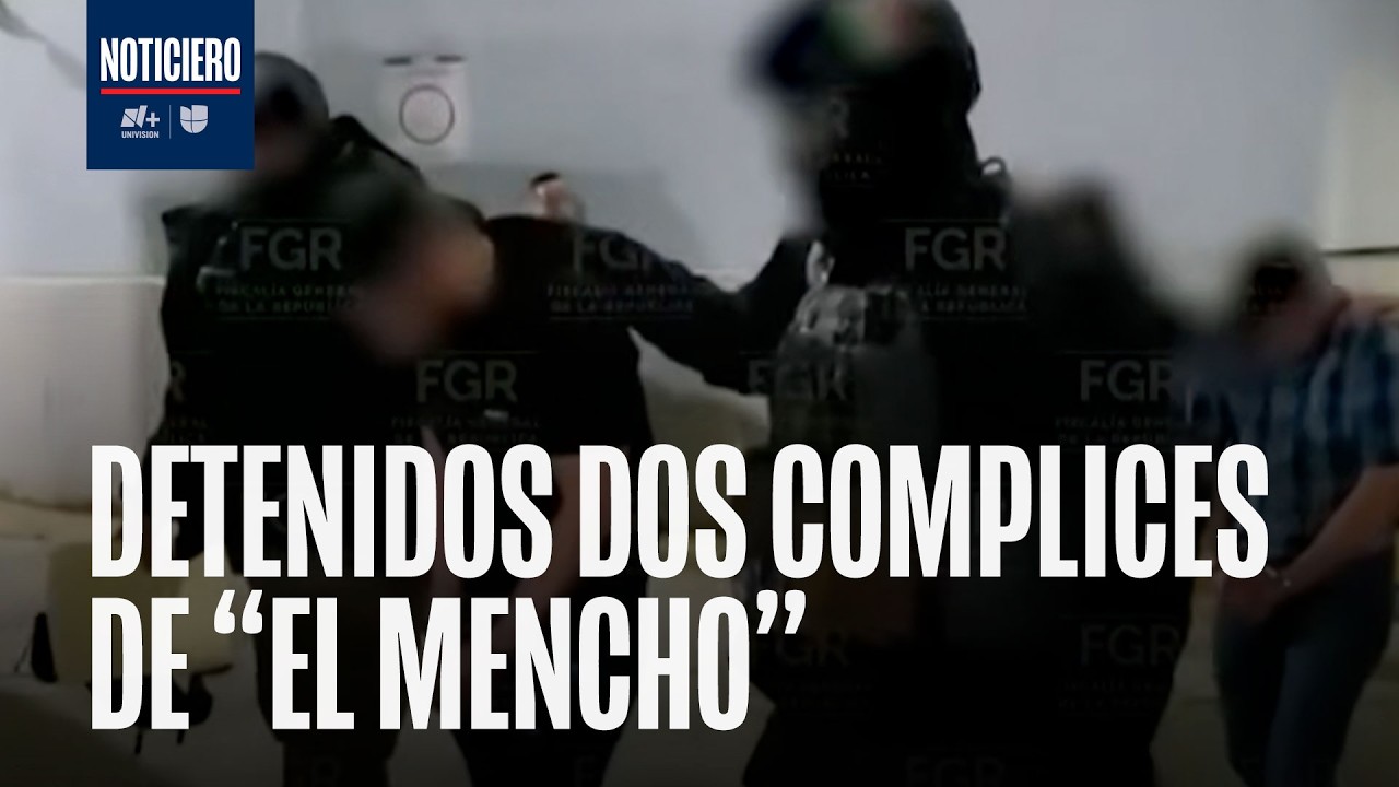 Trasladan al Altiplano a dos miembros del CJNG detenidos en Jalisco