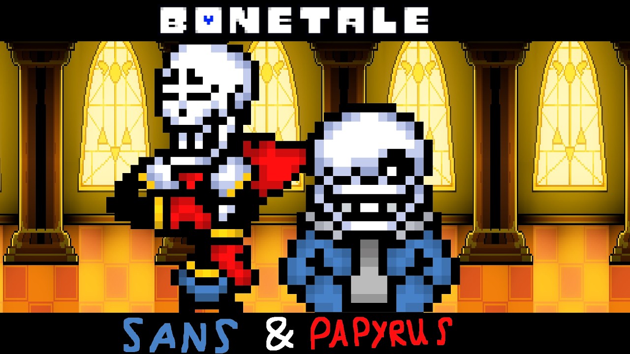 Sans & Papyrus Duo || Bonetale Fight