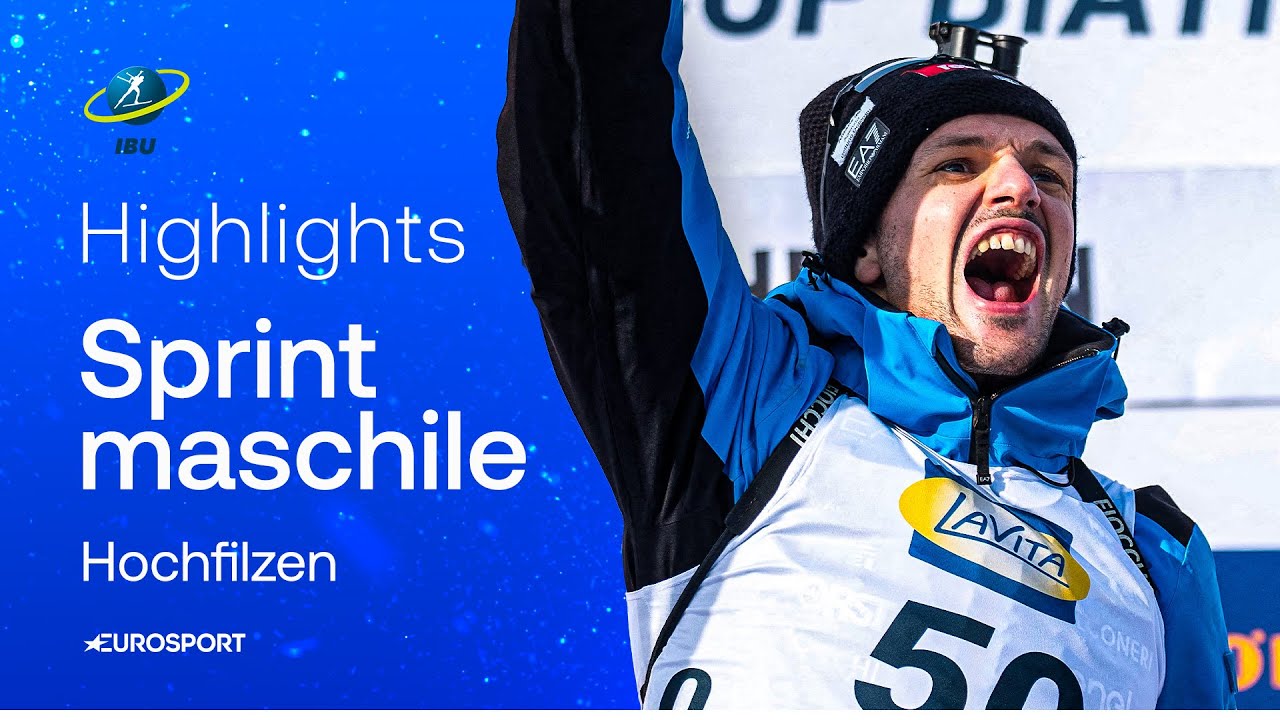 GIACOMEL super nella Sprint, seconda VITTORIA individuale in Coppa del Mondo | HIGHLIGHTS