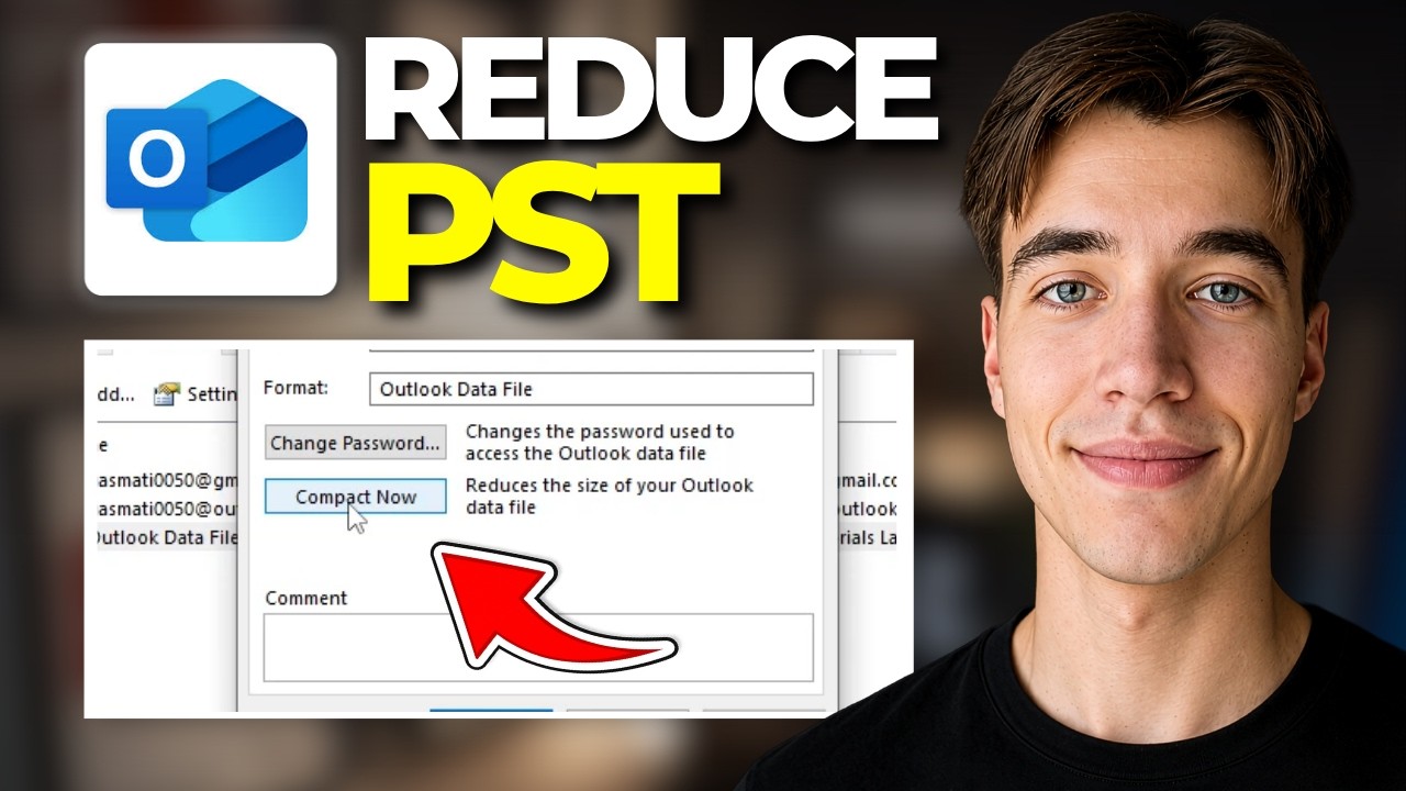 How To Reduce .PST File Size For Microsoft Outlook (Tutorial 2026)