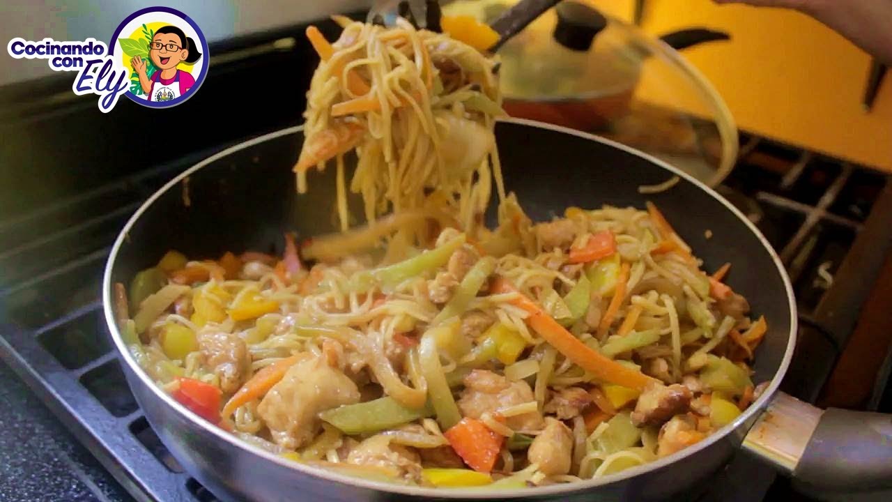 Este es mi Secreto para Preparar el Riquisimo CHAOMIN CON POLLO