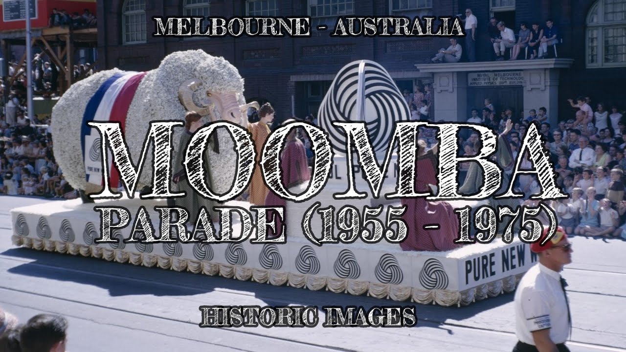 Historic images : Moomba Parade (1955 - 1975) : Melbourne Victoria Australia