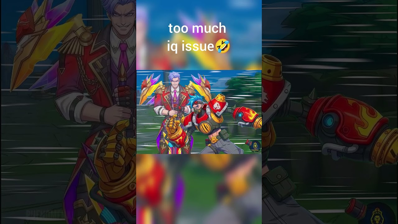 too much iq issue🤣 #fyp #mlbbgoldenmonth #mlbbcreator #mobilelegends #mlbb