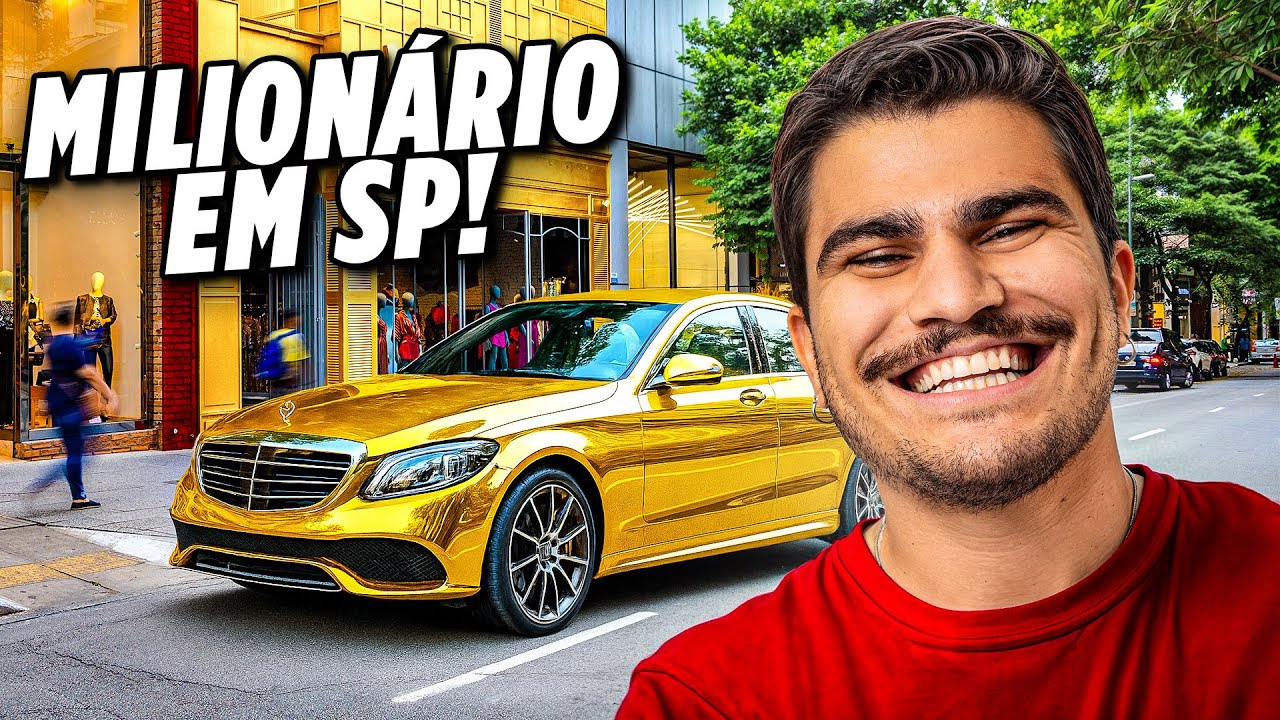 UM DIA DE MILIONÁRIO EM SÃO PAULO