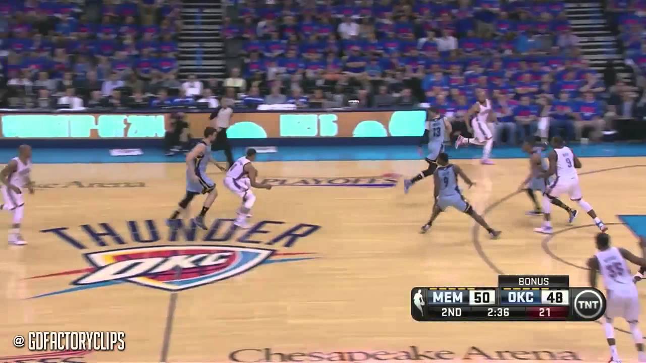 Russell Westbrook Full Highlights vs Grizzlies 2014 Playoffs West R1G7 - 27 Pts, 16 Ast, 10 Reb