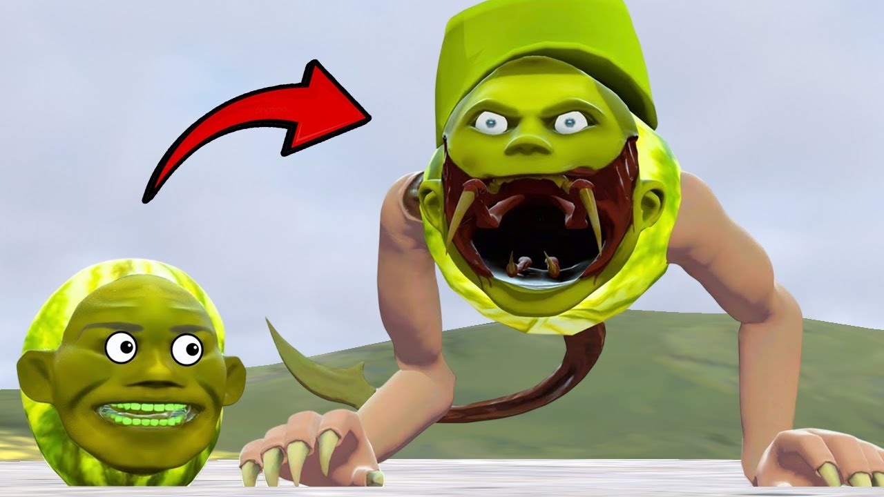I MADE LIN GANG MELON INFECTED BY ZOOCHOSIS PARASITE In Garry's Mod