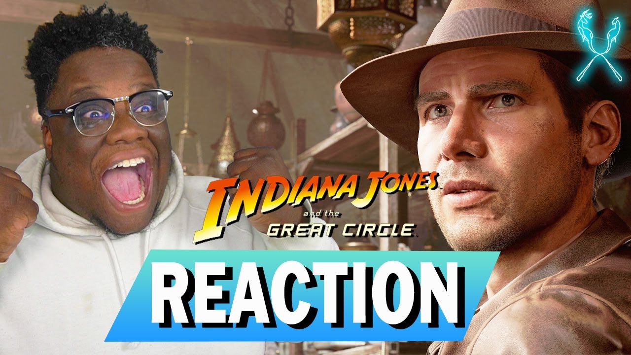 FIRST LOOK! Indiana Jones and the Great Circle Official Gameplay Reveal Trailer REACTION