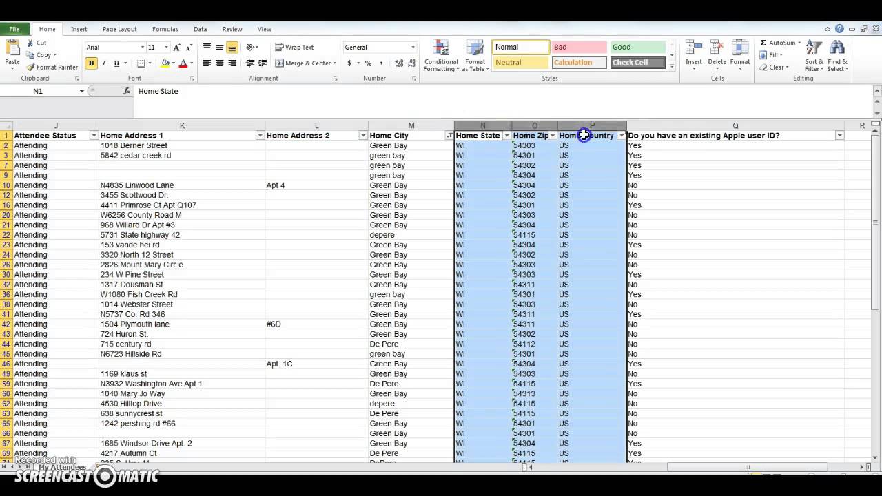 How to Create a Macro to Organize Data Excel 2010