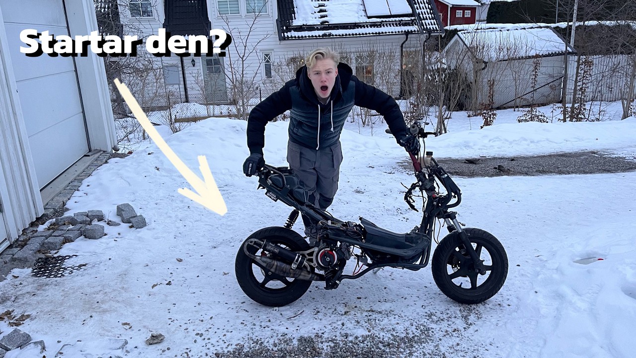AEROX BYGGSERIE DEL 6 | PROVSTART | MOPPEN GÅR BAKLÄNGES!