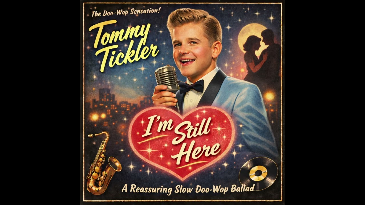 I’m Still Here – Classic 1950s Doo-Wop Ballad | Tommy Tickler