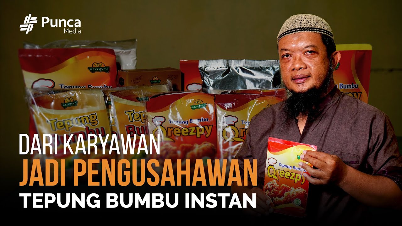 Kisah Mantan Karyawan Pabrik, Sekarang Sukses Bisnis Tepung Bumbu Instan Untung Jutaan Setiap Bulan