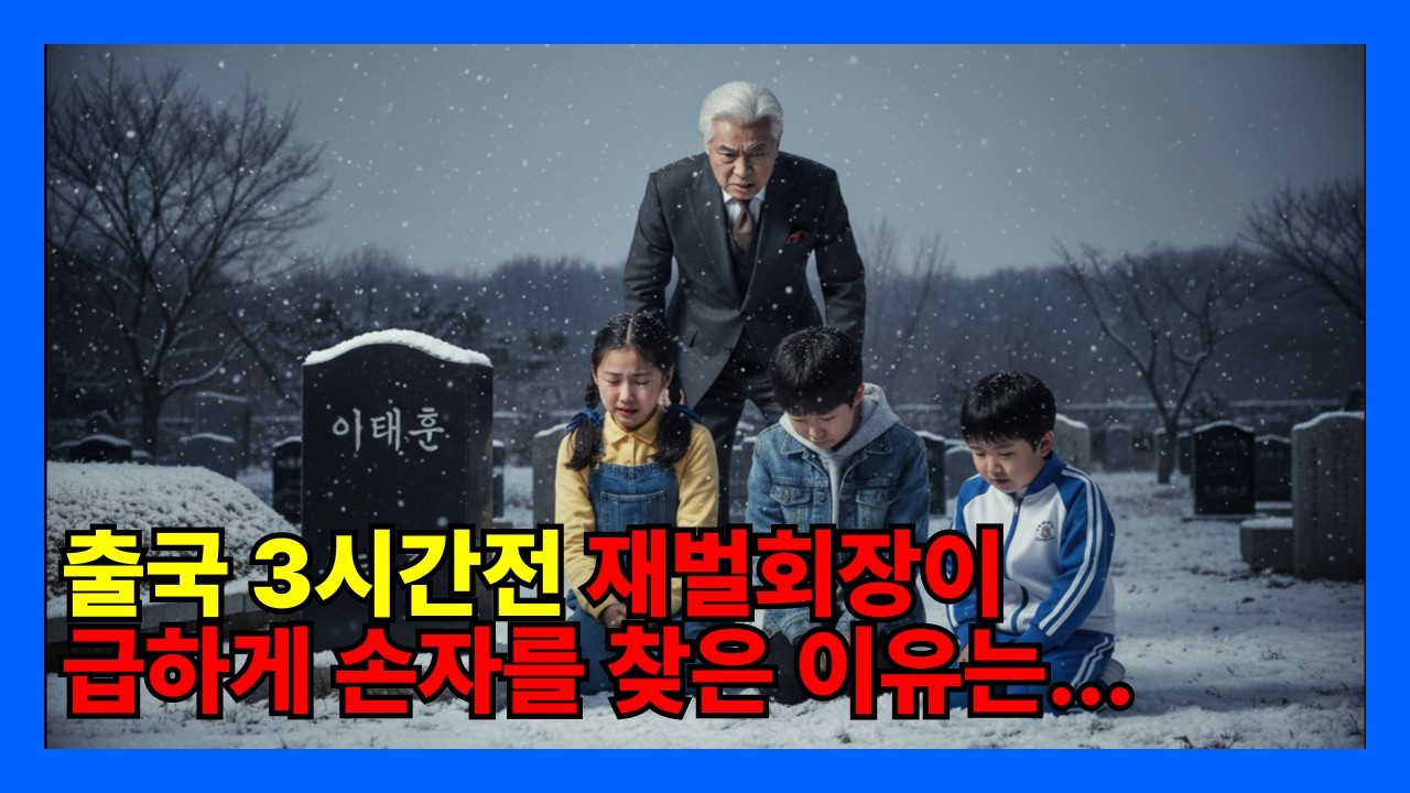 재벌은 불법적인 기업승계를 위해 손자를 이용하려했다  시니어드라마l황혼드라마l시니어드라마l가족이야기l오디오북l시니어사연
