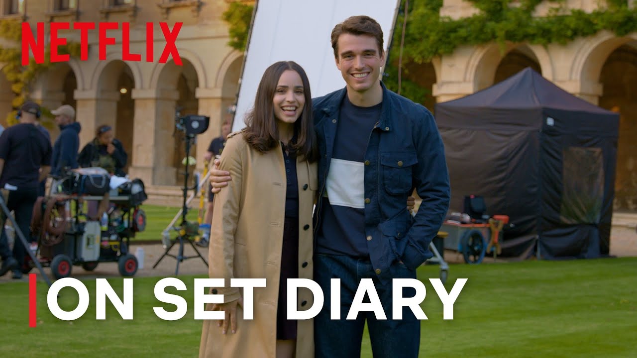 Sofia Carson & Corey Mylchreest Behind the Scenes of My Oxford Year | Netflix