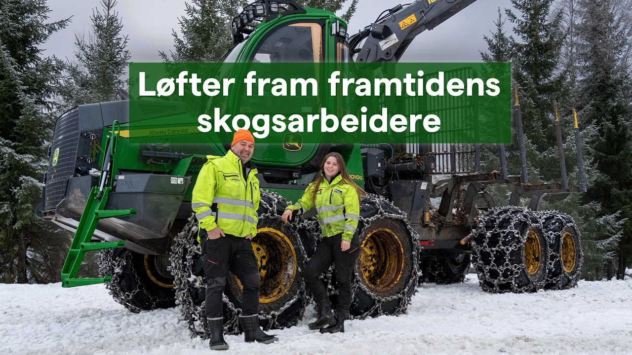 Holth Skogsdrift løfter fram framtidens skogsarbeidere