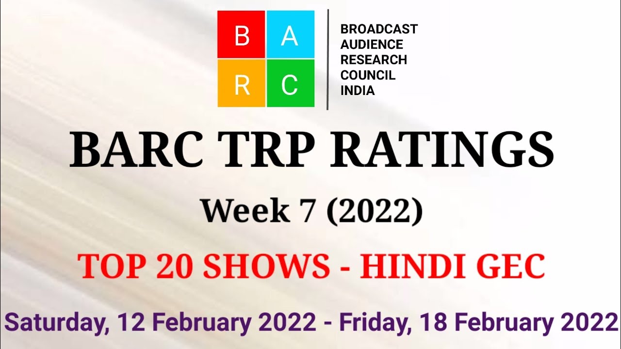 BARC TRP Ratings Week 7 (2022) : TOP 20 Shows