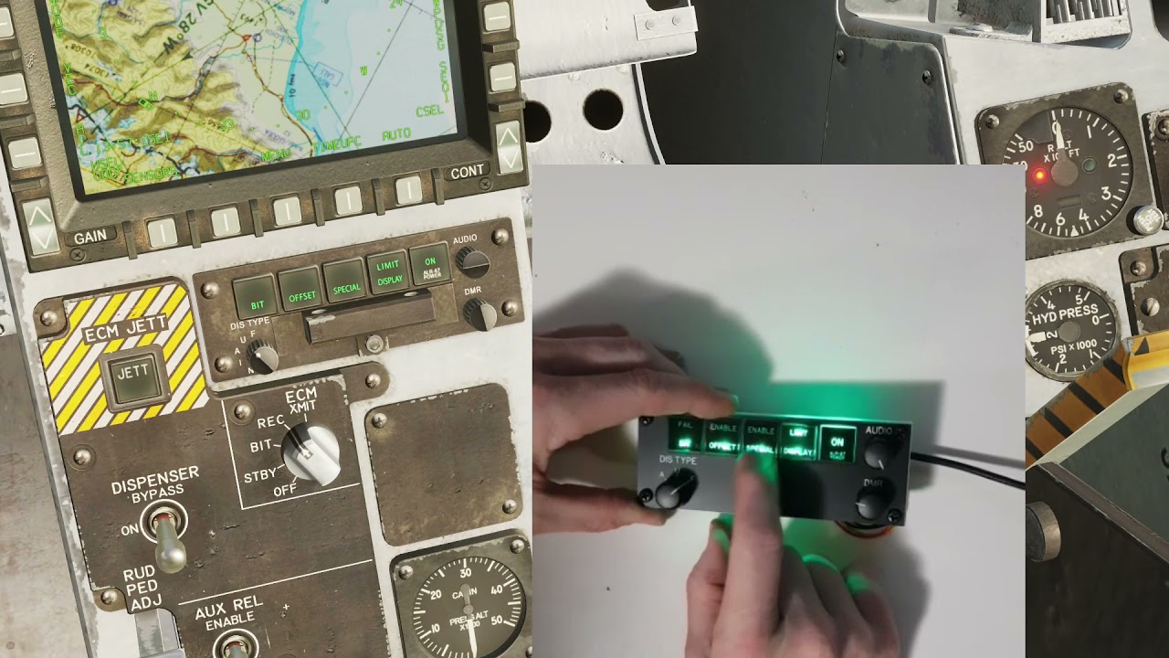 F18 Hornet ALR-67 Controller