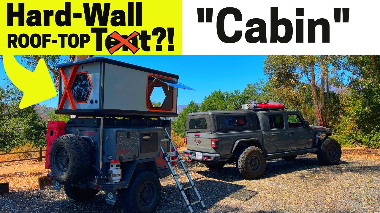 🎥 EXCLUSIVE FIRST LOOK: Sparks Overland HARD SIDED Roof Top Tent! 🏕️