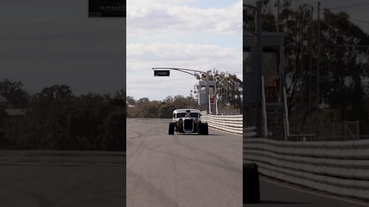 Ever seen a hot rod drifting?