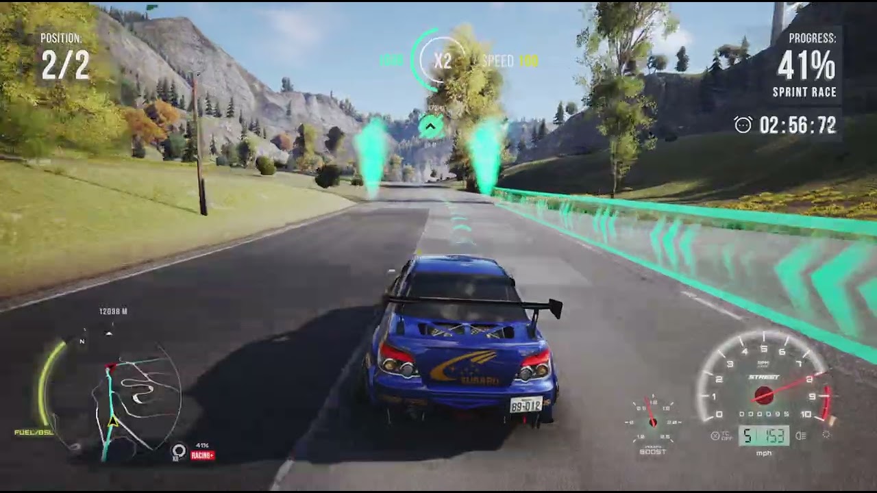 CarX Street_ Impreza WRX / Challenger / Luck on my side!!! Lol i was not suppose to win. Blown tire!